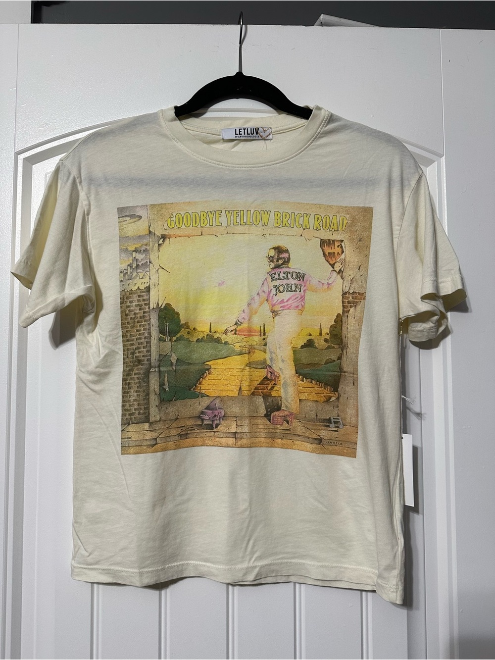 LET LUV for Anthropology Elton John Short-Sleeve Tee